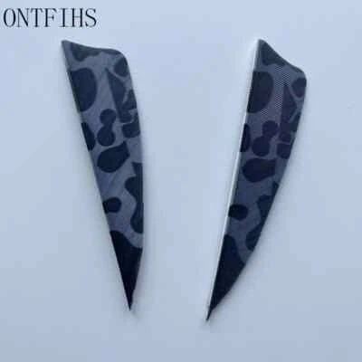 150Pcs 3" Camouflage Shield Archery Arrow Feathers Fletchings RW LW  - Image 1 of 4