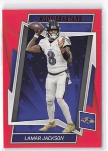 2022 Panini Rookies & Stars Lamar Jackson #7 Red - Picture 1 of 2