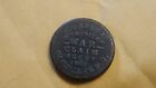 Civil War Lawyer Coin Advertisement 1863 Original Penny Sized Token Cleveland OH