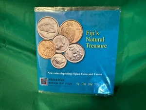 Fiji  6 Coins Uncirculated Set National Treasure 2012 - Sealed - Rare - Picture 1 of 5