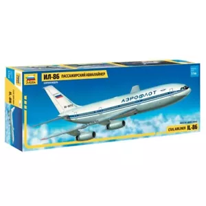 Avión de pasajeros civil ZVEZDA IL-86 ESCALA 1:144 ARTÍCULO NR. 7001 NUEVO - Imagen 1 de 10