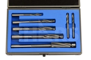 Shars #6 #8 #10 1/4" - 1/2" 7 piezas HSS Counterbore Set 3 flautas nuevo #} - Imagen 1 de 6