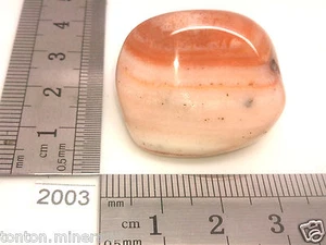 Agate Bahia 19g pierre roulee mineraux lithotherapie reiki collection déco - Picture 1 of 3