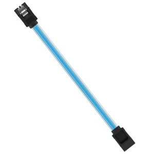 SATA 3.0 Solid State Drive Cable 6Gbps 0.5ft Straight with Locking Latch Cable - Picture 1 of 6