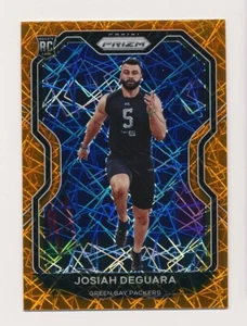 2020 Panini Prizm #362 Josiah Deguara RC Orange Lazer - Green Bay Packers - Bild 1 von 2