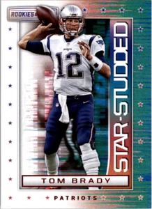 2018 Rookies and Stars Star Studded #2 Tom Brady - casi nuevo-como nuevo - Imagen 1 de 2
