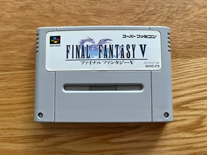 Final Fantasy V JPN Nintendo Super Famicom SNES SFC Cartridge Only! SQUARESOFT - Picture 1 of 9