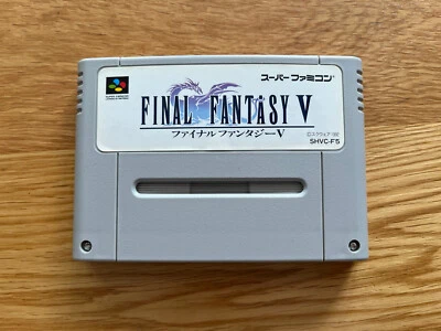Final Fantasy V JPN Nintendo Super Famicom SNES SFC Cartridge Only! SQUARESOFT - Image 1 of 4