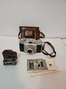 Agfa Silette Prontor-SVS 35mm Film Camera Silver Body 1:3.5/45 Lens Untested - Picture 1 of 14
