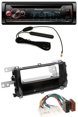 Pioneer USB DAB MP3 Bluetooth CD Autoradio für Toyota Auris (ab 2013) schwarz - Bild 1 von 4