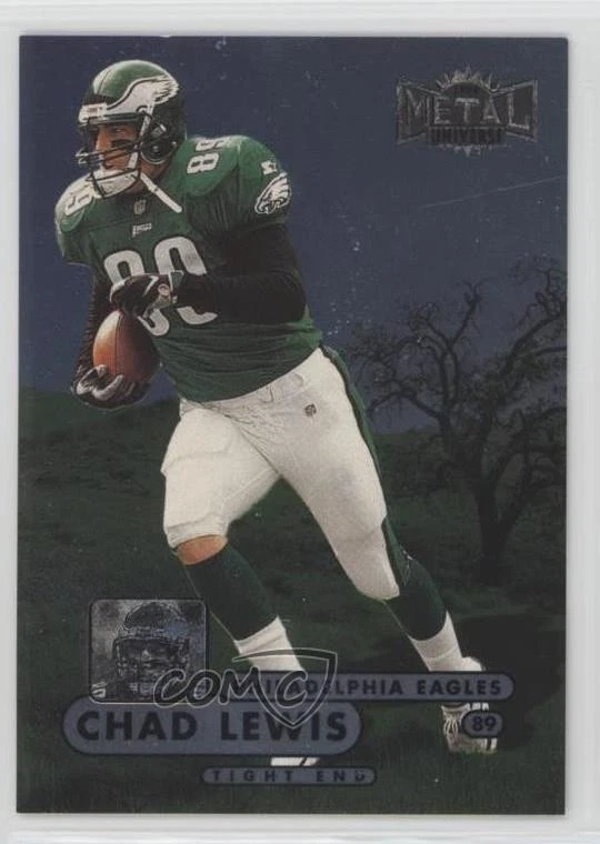 1998 Metal Universe Chad Lewis #34 - Image 1 of 2