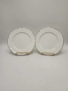 Mikasa "Silver Moon" 6 5/8 Inch Bread & Butter Plate-Set of 2 - Picture 1 of 3