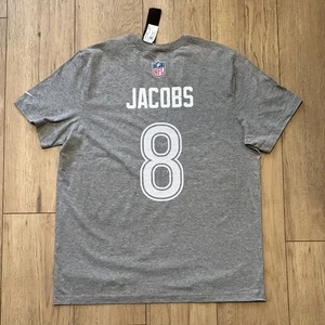 Neu mit Etikett Josh Jacob’s Green Bay Packers #8 Pro Bowl Spiele Spieler graues T-Shirt XL - Bild 1 von 10