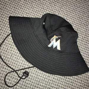 Miami Marlins schwarzer Fischerhut New Era Einheitsgröße - Bild 1 von 3