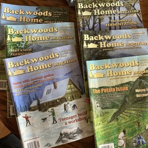 Backwoods Home Magazine 6 issues 2022-2024 - Picture 1 of 7