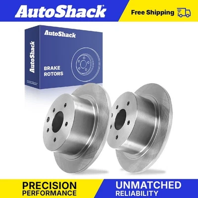 Rear Brake Rotors Pair for Nissan Sentra Juke Maxima 2002-2024 Altima 2.5L - Image 1 of 4