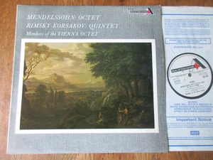 Mendelssohn - Octet etc / Vienna Octet / Decca SDD 389 Stereo Ed1 UK 1973 NM-/NM - Picture 1 of 3