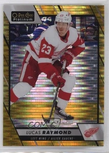 2023-24 O-Pee-Chee platino oro sísmico/50 Lucas Raymond #84 - Imagen 1 de 3