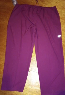 NWT  Men's Skechers Barco Scrubs Pants 5XL Maroon Workwear Stretch PulloN - Image 1 of 4