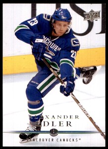 2008-09 Upper Deck Alexander Edler Vancouver Canucks #9