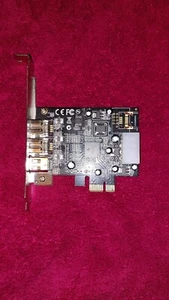 StarTech 3 Port Low Profile 1394 PCI Express FireWire Card PEX 30016 - Photo 1/3