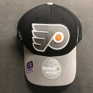 Philadelphia Flyers NHL Hockey Reebok Black and Gray Hat Cap S/M Dad Hat  - Picture 1 of 1