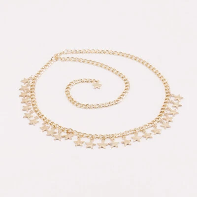 Bid for Women Star Charm Body Belly Chain Belt for Dress Decoration - Image 1 of 4