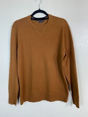Smartwool Wool Blend Men Crew Neck Sweater Brown size Medium Outdoor performance - Image 1 of 4