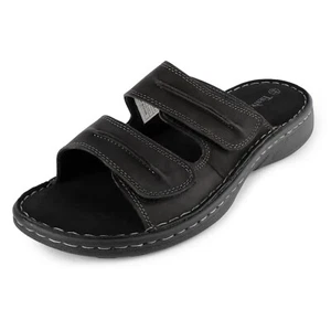 TIESTRA Men's Slides Sandals Casual Comfortable Flip Flops Slip On Slippers - Picture 1 of 24