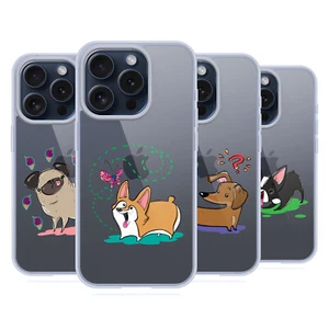 OFFICIËLE GRACE ILLUSTRATION HONDEN GEL CASE HOESJE VOOR APPLE iPHONE TELEFOONS - Afbeelding 1 van 11