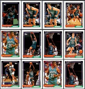 1992 Topps Charlotte Hornets (25) Card Lot - EXCLUSIVE & RARE – ACT TODAY! - Picture 1 of 6