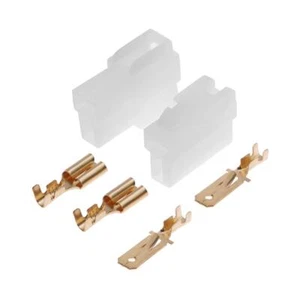 T-Type Power Connector for VHF/UHF 2 Pin DC Power Adapter for Kenwood Yaesu Icom - Zdjęcie 1 z 8