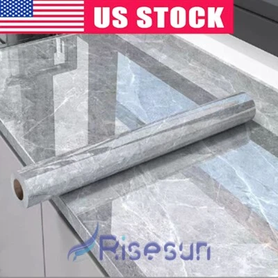 10 футов 3D мрамор обои очистить и Stick контакт бумаги самоклеящийся столешница - Изображение 1 из 4