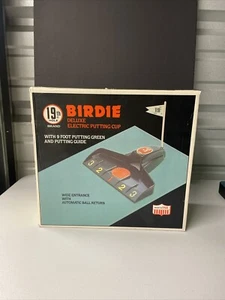 Vintage 19th Hole Birdie Deluxe Electronic Putting Cup, Green & Guide 1903-C - Picture 1 of 3