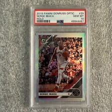 2019 Panini Donruss Optic Holo #29 Serge Ibaka Gem Mint PSA 10