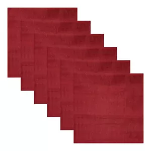 Ralph Lauren Holiday Dinner Napkins Set 6 Herringbone Christmas - Picture 1 of 10