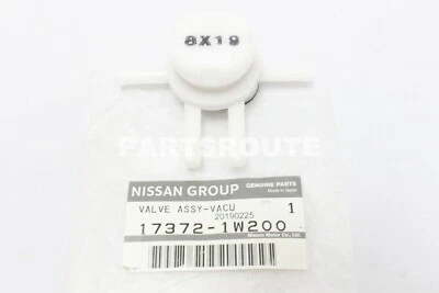 Nissan Pathfinder Altima Maxima Genuine Vacuum Cut Valve Assembly 17372-1W200 - image 1 of 2
