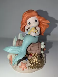 Precious Moments Ariel & Flounder Love is the Greatest Treasure Disney Showcase - Picture 1 of 8