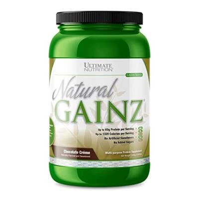 Proteína de suero en polvo natural Gainz - Ganador natural, chocolate, 3,6 libras Foto 1 de 4