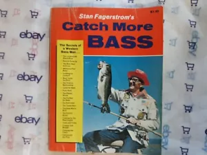 Catch More Bass by Stan Fagerstrom (1973) Signed 1st Edition Softcover - Imagen 1 de 11