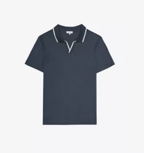 Reiss Murphy Polo T-Shirt Classic Short Sleeve OldMoney Men's Size Large - Picture 1 of 12