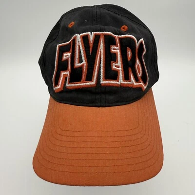 VINTAGE PHILADELPHIA FLYERS NHL SNAP BACK HAT TWINS ENTERPRISE NICE FADE - Image 1 of 4