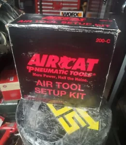 AIRCAT AIR TOOL SETUP KIT 50' 3/8" FITTINGS, OIL HIGH QUALITY SETUP KIT - Picture 1 of 9