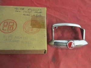 Carcasa Tail Lite se adapta a 46 47 48 modelos de Plymouth NUEVO DE LOTE ANTIGUO MOPAR 1154324 - Imagen 1 de 1