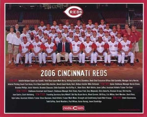 2006 CINCINNATI REDS BASEBALL 8X10 TEAM PHOTO PICTURE - Picture 1 of 1