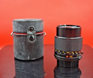 Lente Minolta MD 135 mm f/3,5 con estuche - Imagen 1 de 5