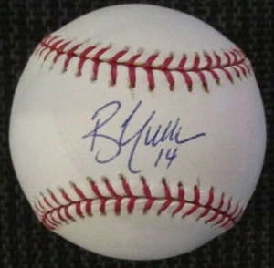 BILL MUELLER RED SOX SIGNED INSCRIBED 03 AL BATTING CHAMP OML BASEBALL w/ COA - Picture 1 of 3