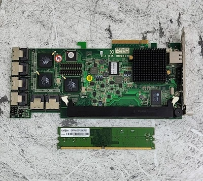 Areca ARC1280ML Host RAID Controller Card PCIe SATA single port - Image 1 of 4