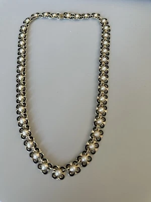 David Andersen Sterlingsilber Emaille seltene Halskette Vintage Norwegen Norweger 2660 - Bild 1 von 4