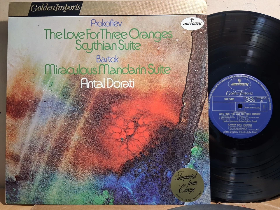 LOT Mercury SRI 75028 75030 75025 PICTURES BRITISH DORATI FENNELL 1976 3LP NM - Image 1 of 4